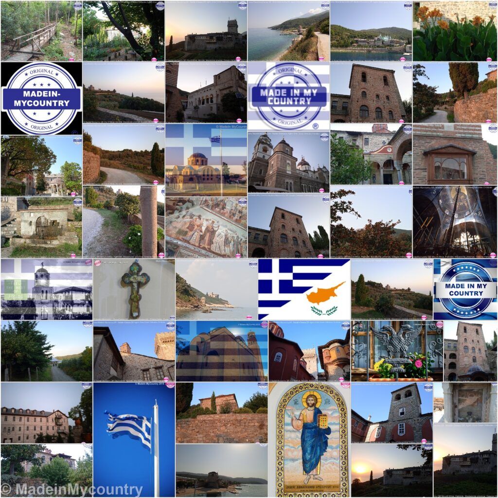 Awe inspiring Agion Oros (Mount Athos) Greek Orthodox Christianity (GR) MadeinMycountry Macedonian province of Greece (Hellas) Άγιον Όρος (Mount Athos) MadeinMycountry is a global platform that celebrates and supports local history, culture, art, and nature conservation efforts.